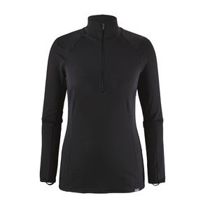 Patagonia Black Capilene Thermal Weight Zip Neck S